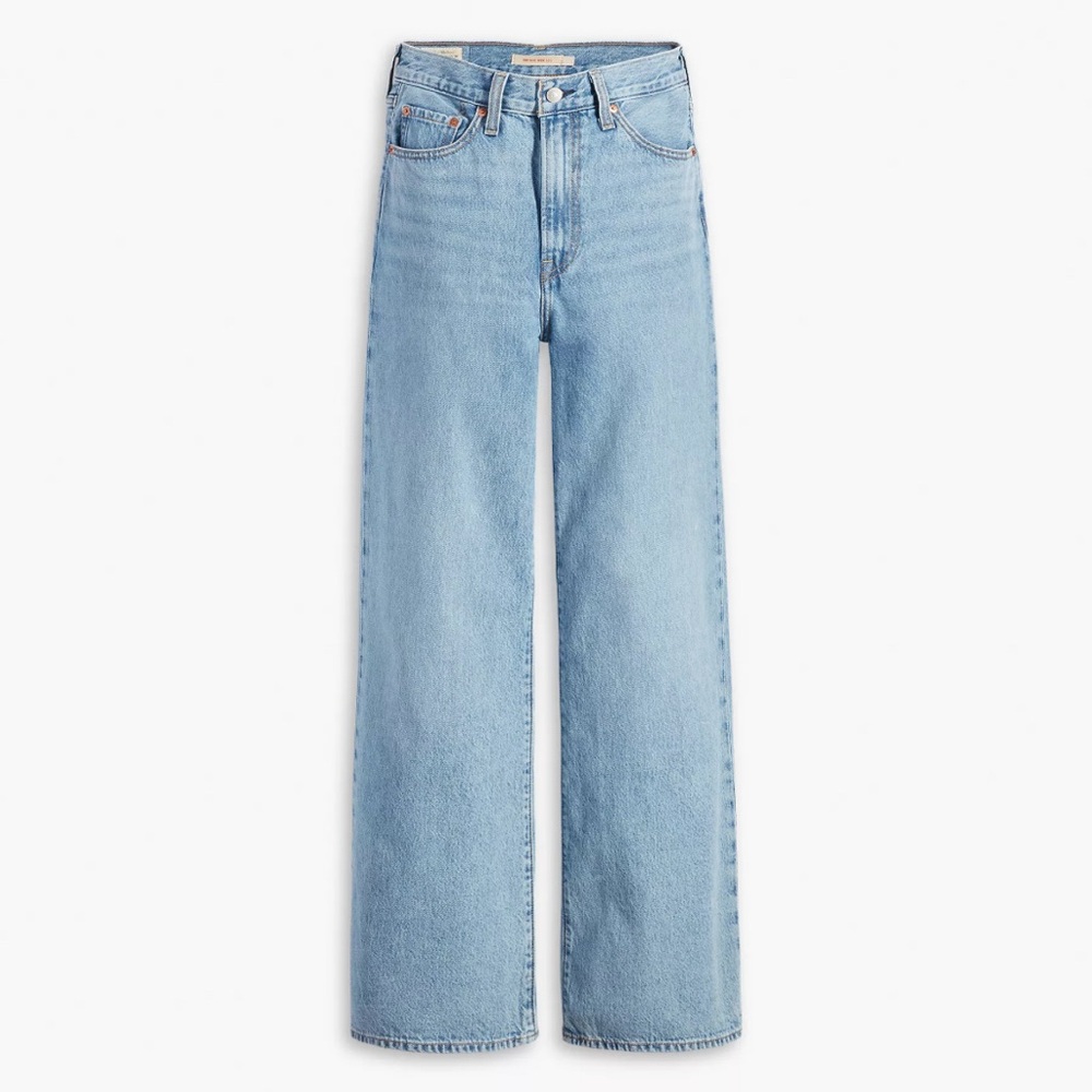 Levis rib cage wide leg jeans, size 33 / 16